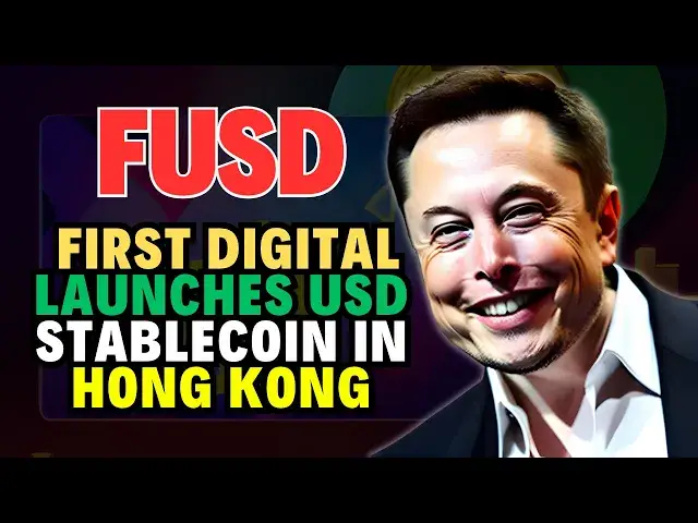 'Video thumbnail for 🚀 Breaking News: First Digital Launches USD Stablecoin in Hong Kong | Everyday Crypto'
