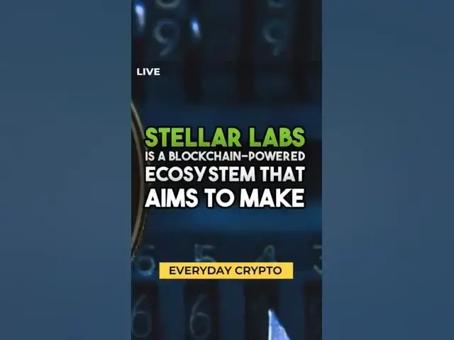 'Video thumbnail for Stellar Labs | Crypto Presale #cryptocurrency #crypto #presale #memecoin #everyday-crypto'