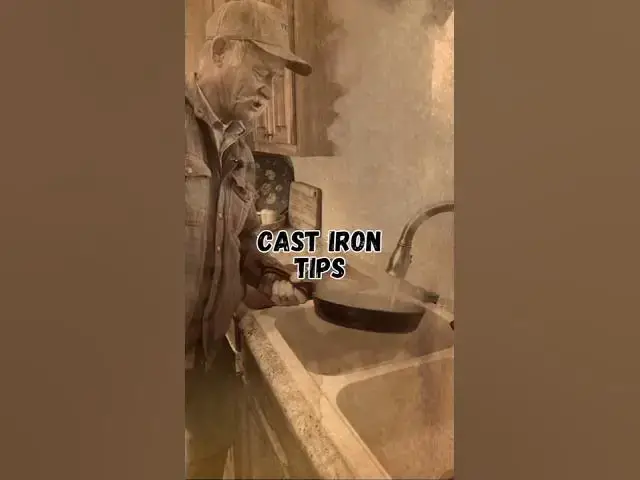 'Video thumbnail for Quick Tip to Clean Cast Iron'