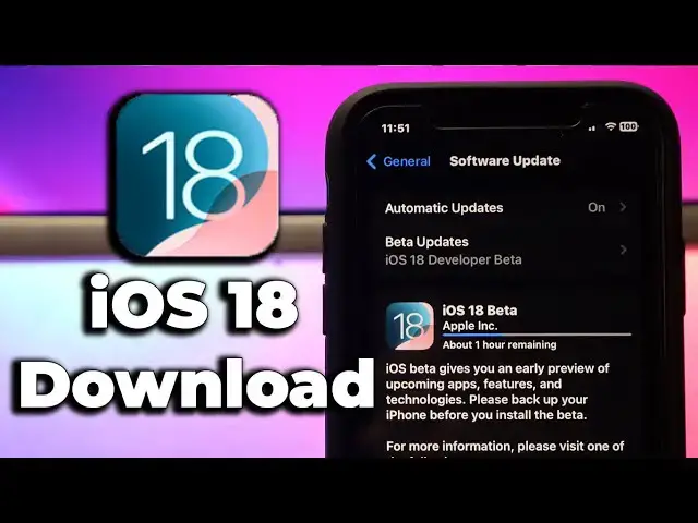 'Video thumbnail for How to download iOS 18 beta (Public & Developer Beta Updates)'
