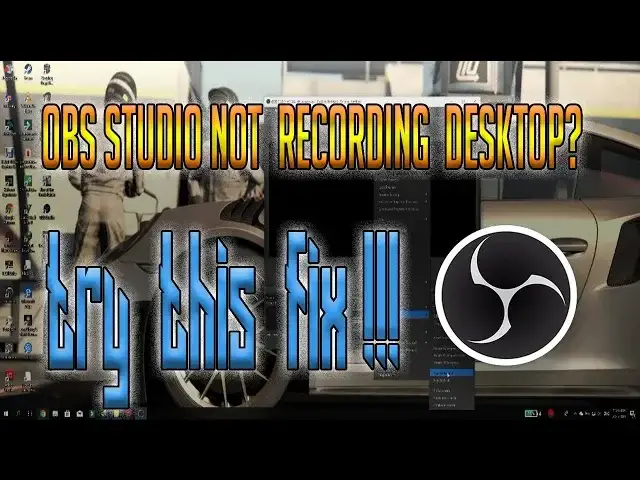 'Video thumbnail for How to fix OBS STUDIO not recording desktop 2019'