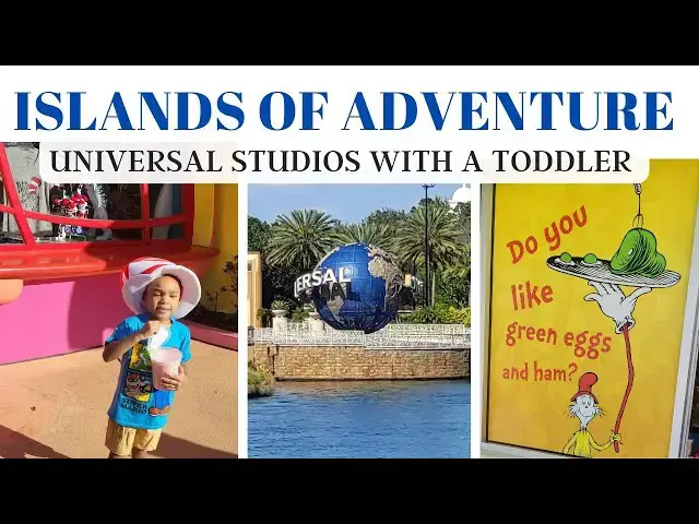 'Video thumbnail for Exploring Universal's Islands of Adventure With a TODDLER! Rides, Food, Meet & Greets, and More!'