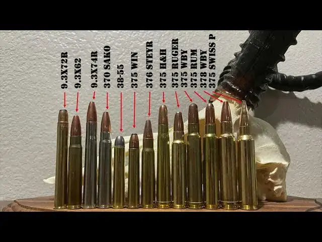 'Video thumbnail for 9.3mm & 375 Caliber Cartridges: The Ultimate Guide'