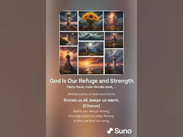 'Video thumbnail for God Is Our Refuge and Strength | Uplifting Christian Song'