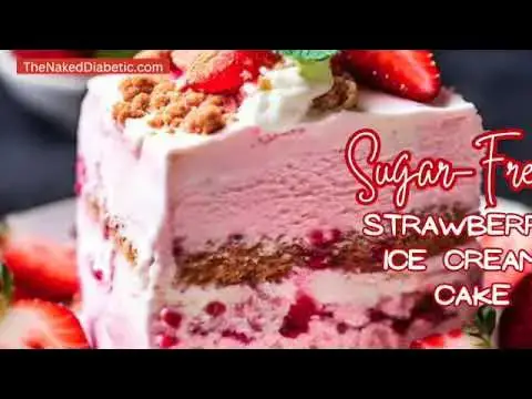 'Video thumbnail for Sugar Free Strawberry Ice Cream Cake SD 480p'