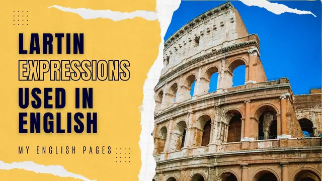 'Video thumbnail for Common Latin Phrases in English: Meanings and Usage'