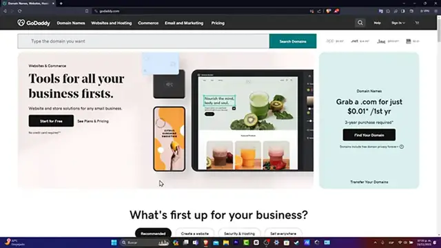 'Video thumbnail for How to Buy a Domain on GoDaddy Domain (2024) Step by Step Guide'
