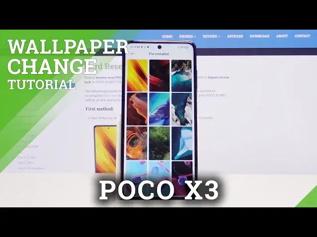 'Video thumbnail for How to Change Wallpaper in POCO X3 – Update Desktop'