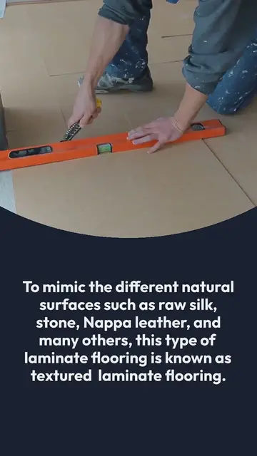 'Video thumbnail for Types of laminate flooring'