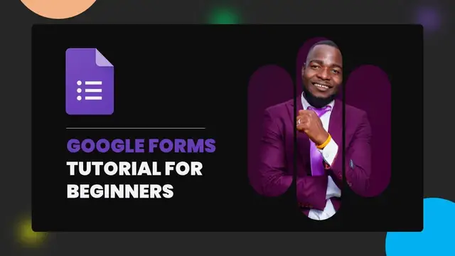 'Video thumbnail for Google Forms Tutorial For Beginners'