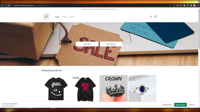 'Video thumbnail for How To Create Navigation Menu On Shopify (2024)'
