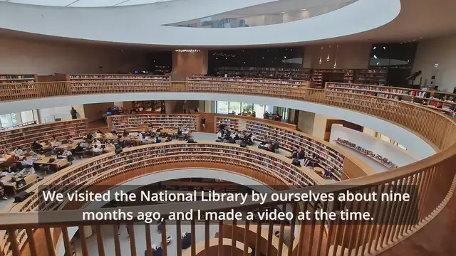 'Video thumbnail for Tour of The National Library of Israel'