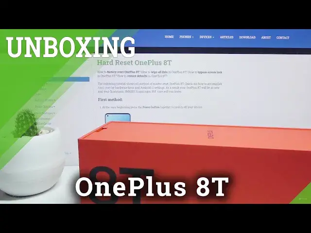 'Video thumbnail for UNBOXING OnePlus 8T – Overview / First Impression'