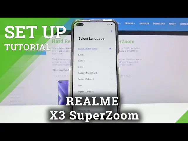 'Video thumbnail for How to Set Up REALME X3 SuperZoom – First Customization Process'