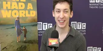 'Video thumbnail for Video: In Rehearsals for WE HAD A WORLD with Andrew Barth Feldman, Joanna Gleason and Jeanine Serralles'