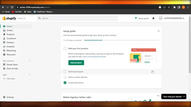 'Video thumbnail for Shopify Website Design Tutorial 2024 (Step By Step)'