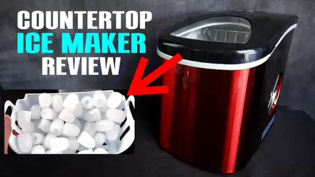 'Video thumbnail for Countertop Ice Maker: Ice in 8 Minutes?'