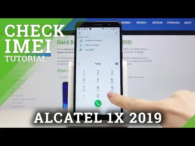 'Video thumbnail for How to Check IMEI & SN in ALCATEL 1X 2019 – Specification Info'