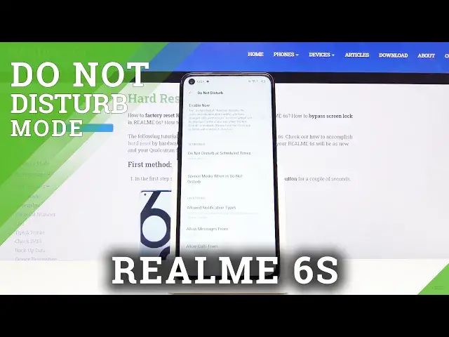 'Video thumbnail for How to Enter DND Mode in REALME 6s – Do Not Disturb Mode'