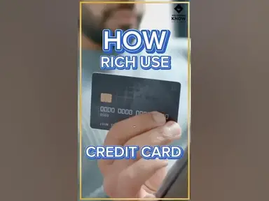 'Video thumbnail for This is How RICH people Use Credit Card #finance #creditcard #money #ytshorts'