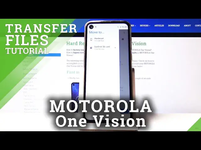 'Video thumbnail for How to Move Data in Motorola One Vision - Transfer Files'