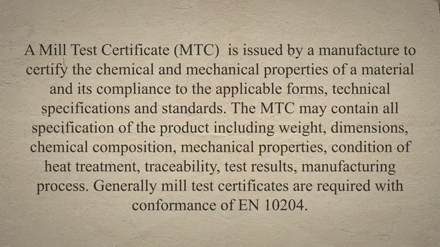 'Video thumbnail for Difference in EN ISO 10204 2.1, 2.2, 3.1 & 3.2'