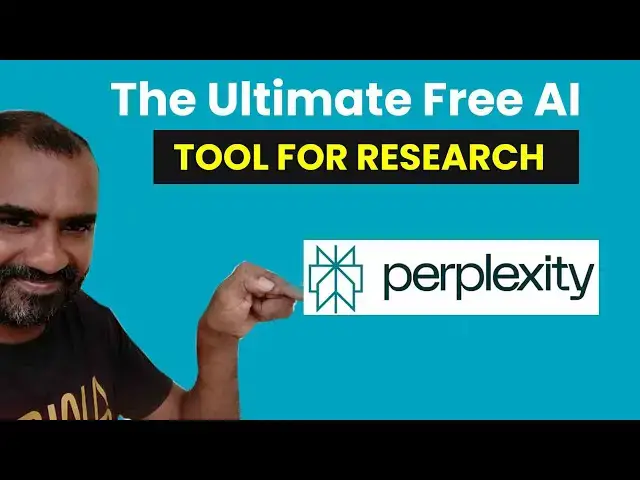 'Video thumbnail for The Ultimate Free AI Tool for Research Perplexity AI'