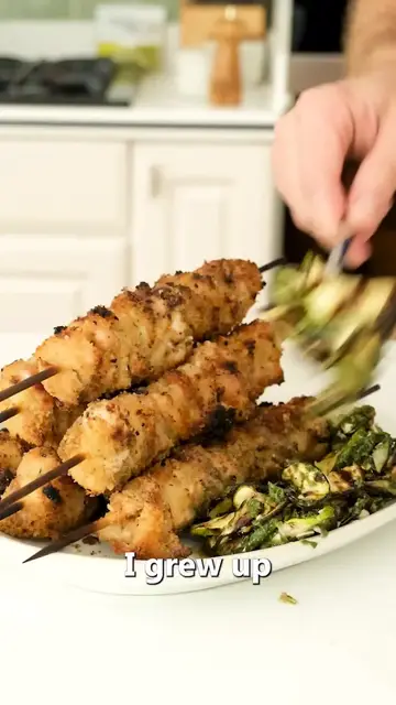 'Video thumbnail for Chicken Spiedini with Zucchini & Potato | Crispy Italian Skewers + Veggie Sides ππ₯π₯'