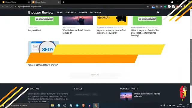 'Video thumbnail for How to Add a Preload Animation in Blogger website _ Preloading Effect'