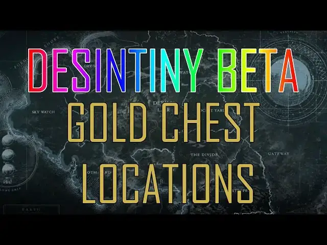 'Video thumbnail for Destiny Beta | All Golden Chest Locations'