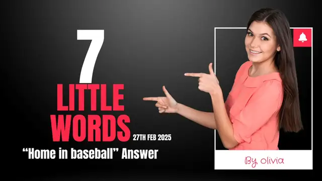 'Video thumbnail for Home in baseball 7 Little Words Anwer'