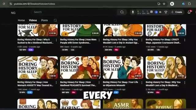 'Video thumbnail for This CapCut AI Hack Generates Viral Videos for the Sleepless Historian Niche'