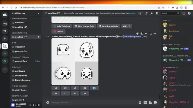 'Video thumbnail for How To Upload Images In Midjourney'