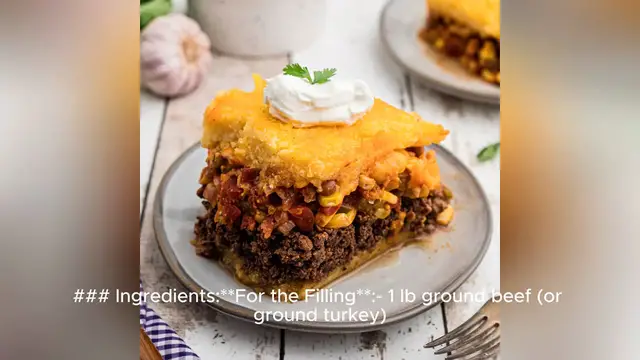 'Video thumbnail for tamale pie recipe'