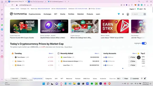 'Video thumbnail for How To Find a Coin Before Listing on Coinmarketcap (Secret Method)'