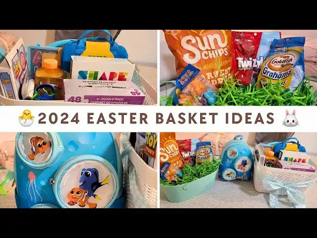 'Video thumbnail for 2024 Easter Basket Ideas: What's In My Kids Easter Basket 2024'