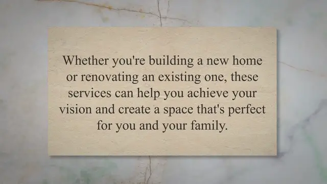'Video thumbnail for Unlocking the Secrets of House Design and Architecture Services: Benefits, Process, and Choosing the Right Service for You'