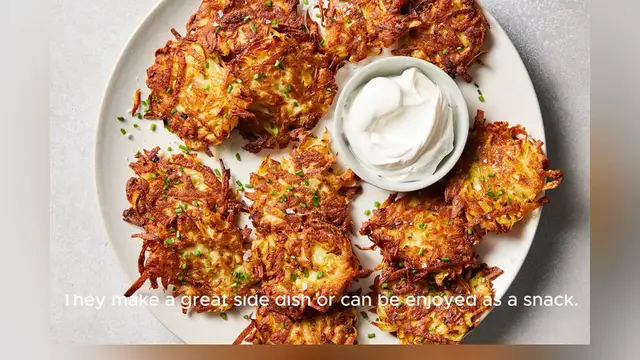 'Video thumbnail for potato pancakes recipe'