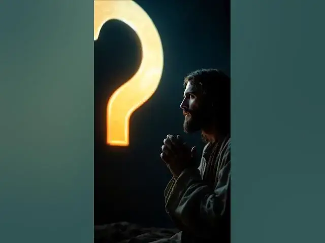 'Video thumbnail for If Jesus is God, Who Was He Praying To? #jesus #bible #shorts'