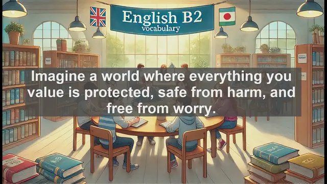 'Video thumbnail for 1500 Must Know CEFR B2 Vocabulary - Understanding 'Secure': Meanings and Uses in English'