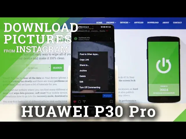 'Video thumbnail for How to Download Pictures from Instagram | Feat Huawei P30 Pro'