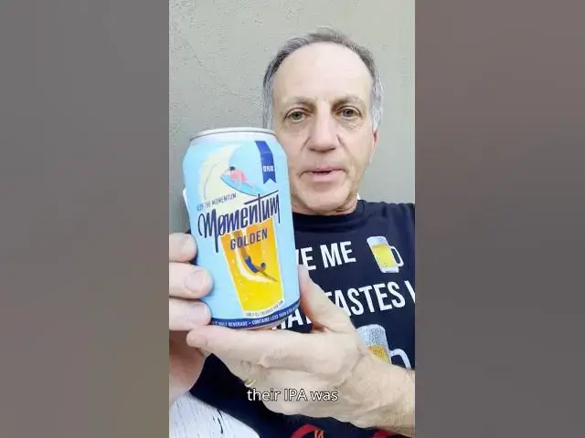 'Video thumbnail for Momentum Golden Non Alcoholic Beer Review #beerreview #nonalcoholicbeer #beer #nonalcoholicdrinks'