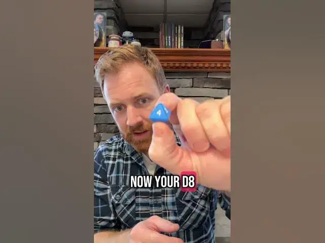 'Video thumbnail for d8 and d10 can be easily confused. #dnd'