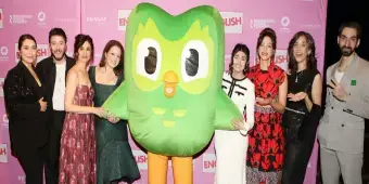 'Video thumbnail for Video: Inside Opening Night of ENGLISH on Broadway'