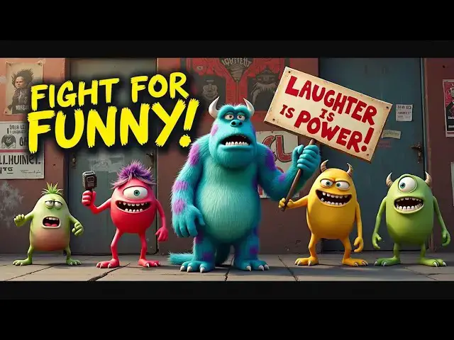 'Video thumbnail for MONSTERS Inc SPARKS a Laughing Revolution!'