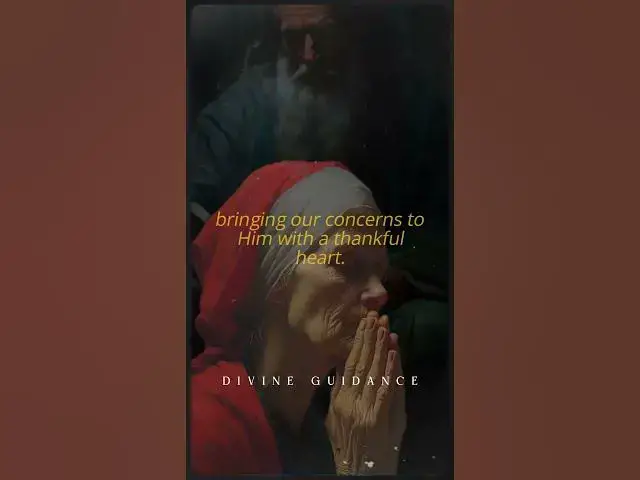 'Video thumbnail for How Can Prayer Bring You Peace? Philippians 4:6-7 Explained #prayer #shorts'