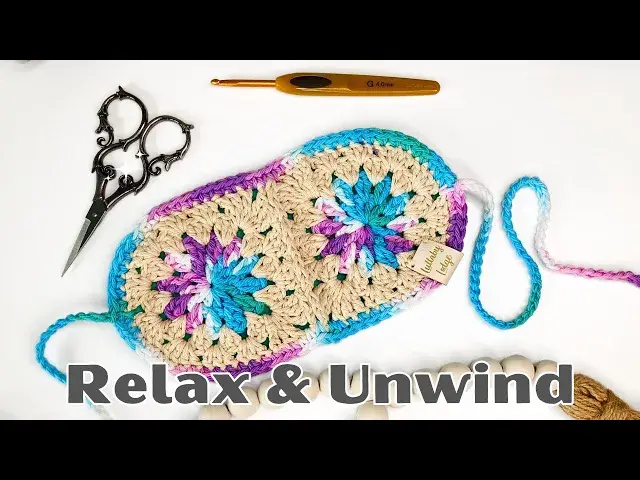'Video thumbnail for DIY Crochet Eye Mask Tutorial: Relax and Unwind with this Easy Project!'