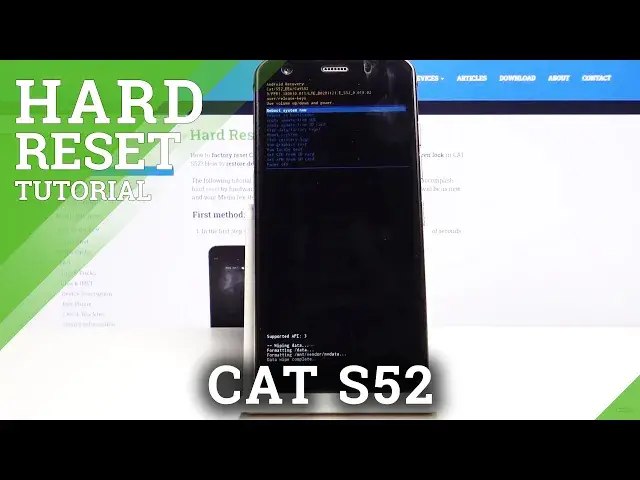 'Video thumbnail for Hard Reset CAT S52 – Bypass Screen Lock / Wipe Data'