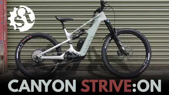 'Video thumbnail for Canyon Strive:ON - Race Up, Rave Down'