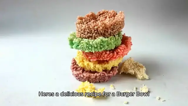 'Video thumbnail for burger bowl recipe'